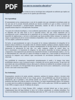 Los Nuevos Escenarios Educativos