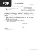 Berita Acara Pinjam Pakai