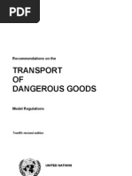 Transport of Dangerous Goods