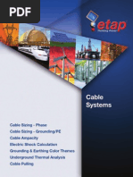 Cable Systems - ETAP