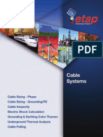 Cable Systems - ETAP
