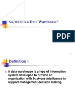 01 - What Is A Data Warehouse