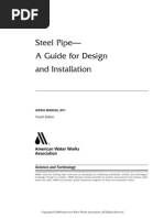 Download AWWA M11 - 4th Edition - Steel Pipe- A Guide for Design and Installation PREVIEW by vuong SN217404387 doc pdf