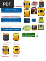 Download AEDs _ Buy Automated External Defibrillator India _ Defibrillator Price Information by Navin Chandar SN217405677 doc pdf