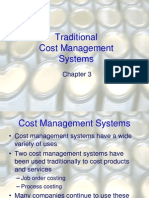 Traditional Cost Management Systems