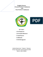 English Season Present Perfect Continuous and Past Perfect Continuous