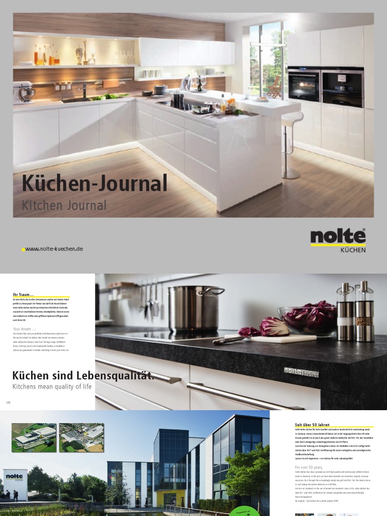 Nolte Kuechen Journal 2013 de en | PDF