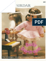(Knitting) Dolls Clothes Booklet Dolly Daydream