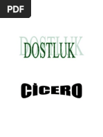 Cicero - Dostluk