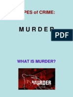 Types of Crime:: Murder