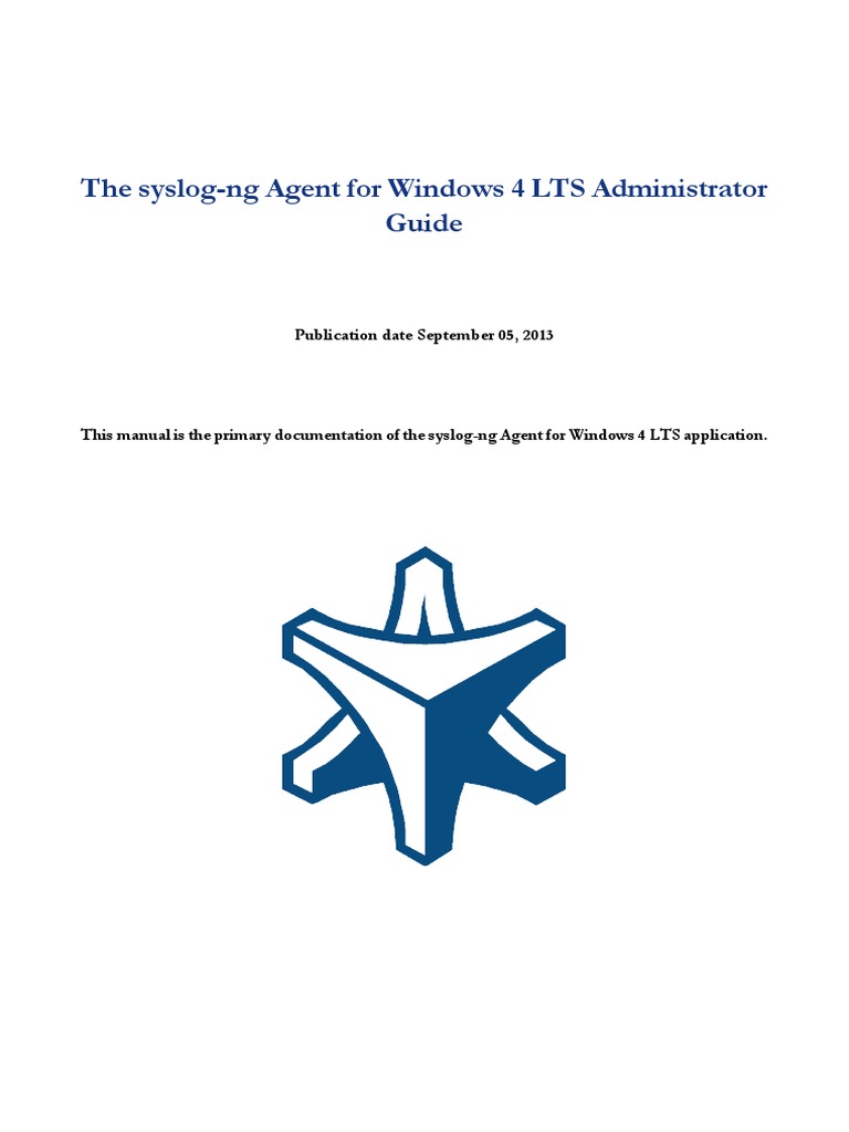 Syslog NG Windows Agent v4.0 Guide Admin en | PDF | Group Policy ...