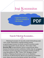 Psikologi Komunitas