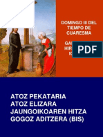 Domingo III de Cuaresma