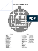 fluids and electrolyte crossword puzzle