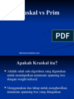 Prim and Kruskal algorithm