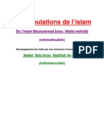 Explication Des Annulations de L'islam