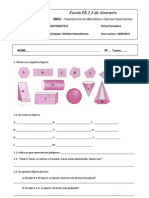 Ficha Formativa Sólidos Geométricos 5