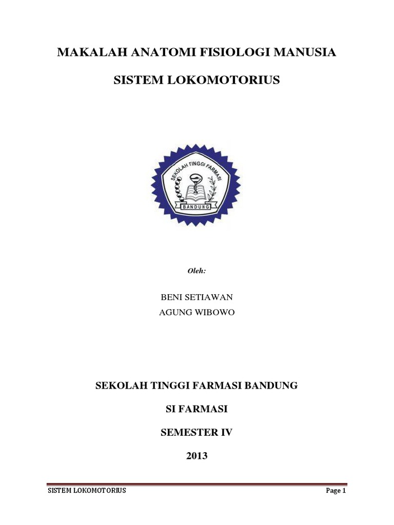 17+ Makalah Anatomi Fisiologi Manusia