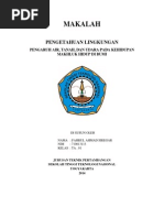 Download Makalah Pengetahuan Lingkungan PENGARUH AIR TANAH DAN UDARA PADA KEHIDUPAN MAKHLUK HIDUP DI BUMI by fahrulbangkinang SN217432718 doc pdf