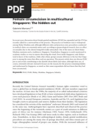 Download Female Circumcision in Multicultural Singapore- The Hidden Cut by Alvin Ting SN217436706 doc pdf
