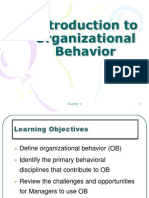 Introduction To Organizational Behavior