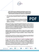 2014 04 09 Siete Hospitales Pertenecientes A Órdenes Religiosas Constituyen Hospitales Católicos de Madrid, Primer Grupo Hospitalario Sin Ánimo de Lucro de La Comunidad