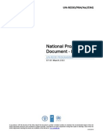 UN-REDD - PB4 - 4ai National Programme Document - Bolivia