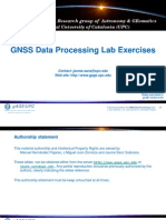 GNSS Data Processing Lab Exercises