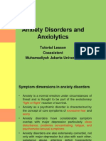 Anxiety Disorders and Anxiolytics