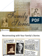Reconnect to Your Family Stories with Newspapers