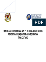 PPPMPENDIDIKANJASMANIDANKESIHATANTingkatan 3