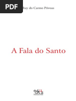 a_fala_do_santo