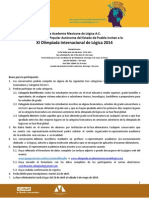 Convocatoria OlimpiadaDeLogica 2014 I PDF