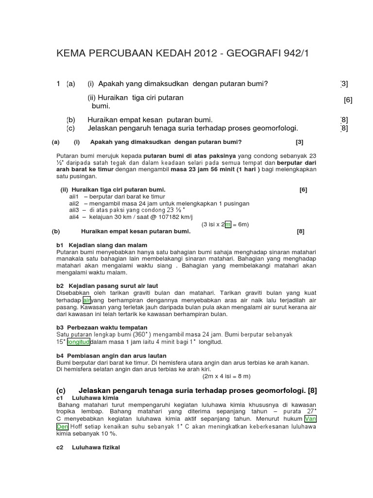 Skema Percubaan Kedah 2012 Pdf