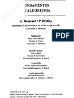 Brassard Bratley Fundamentals of Algorithmics ES
