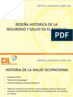 Historia Seguridad y Salud en El Trabajo