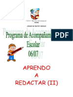 Aprendo a Redactar