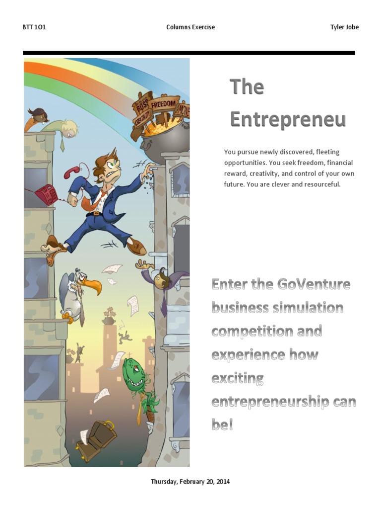 GoVenture Business Simulation Guide | PDF