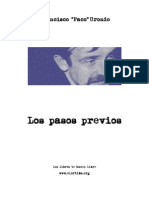 6821814 Francisco Paco Urondo Los Pasos Previos