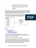 Creación de Reportes Con Crystal Report Con Visual Studio 2010 en WinForm