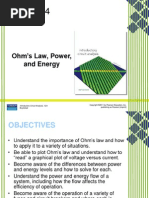 Ohm's Law, Power, and Energy: Publishing As Pearson (Imprint) Boylestad