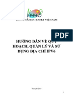 VNNIC TaiLieuHuongDanQuiHoachQuanLySuDungIPv6