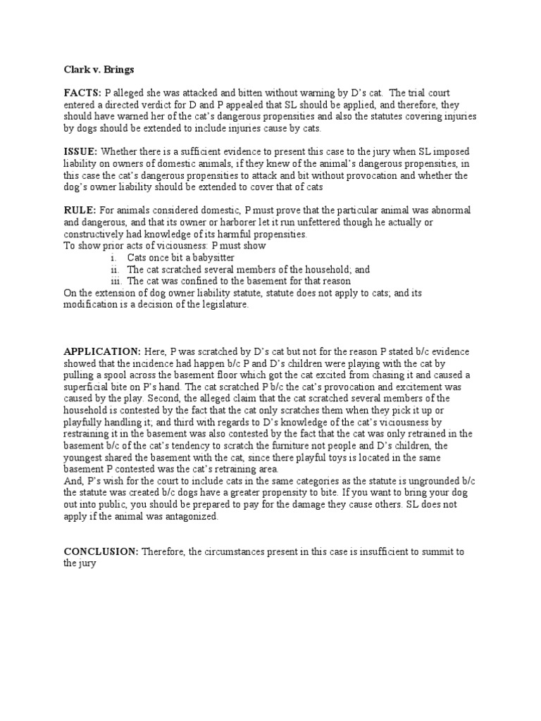strict liability essay
