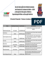 Divulgacao Alunos - II Enc Presencial Tutores e Cursistas Nos Polos