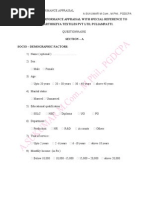 Download Performance Appraisal Questionnaire by SUKUMAR SN21752336 doc pdf