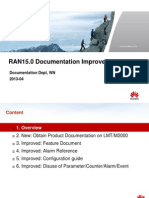 Huawei RAN15 Documentation Improvements 