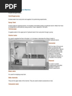 Parts of Hydraulic Bench Machine