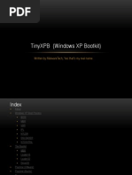 TinyXPB (Windows XP 32-Bit Bootkit)