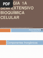 BIOLOGIA  1A BIOQUÍMICA CELULAR SEMI EXTENSIVO