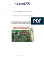 Improtant CARPROG Hardware Modifications